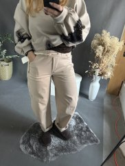 Nohavice Natural-beige