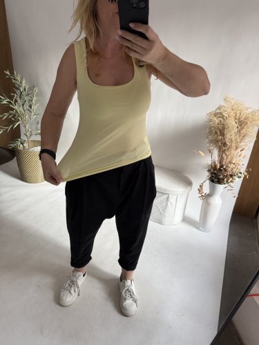 Tielko Secret-žltá