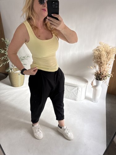 Tielko Secret-žltá