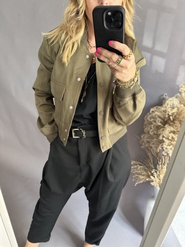 Bomber Zara-khaki