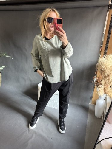 Tričko/Mikina Heart-khaki
