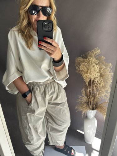 Nohavice Espagnol-béžové