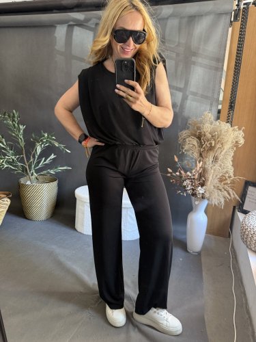 Súprava s vypchávkami pamy-čierná