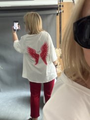 Tričko Angel-bielé