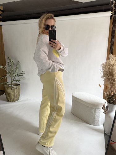 Nohavice Sweeti-yellow