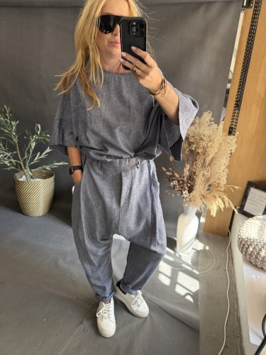 Džínová halenka SUN