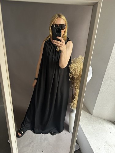 Šaty Leto-oversize-čierne