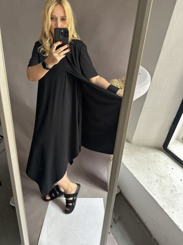 Šaty asymetrický výstrih Ellen