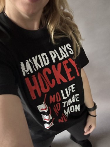 Hokejové tričko NO LIFE-UNI size-pro muže