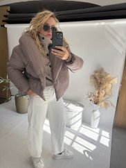 Bunda Golier-mocca