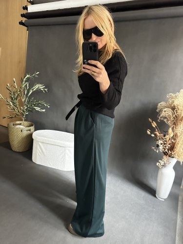 Nohavice Ambel-petrolej