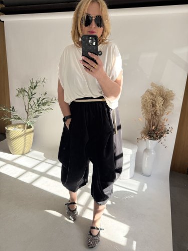 Kalhoty asymetrické 7/8 délka