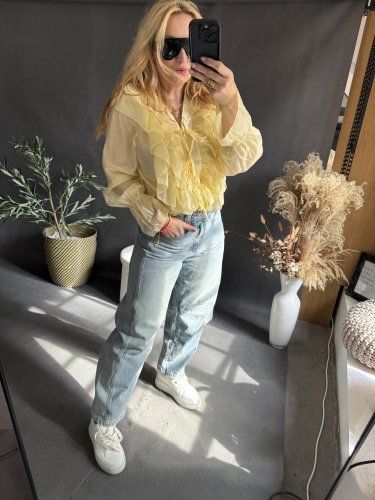 košeľa Leni-žltá