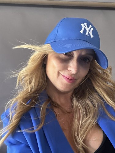 Šiltovka LA-baby blue