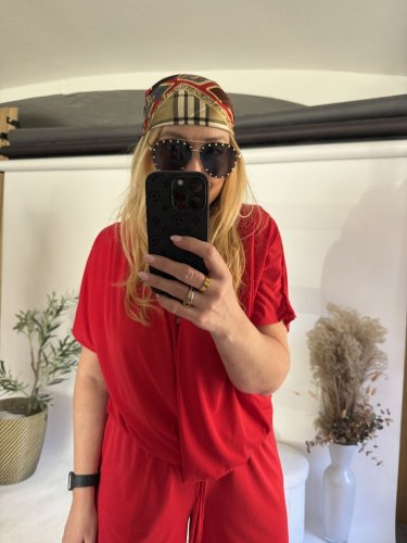 Šátek Herme-červený