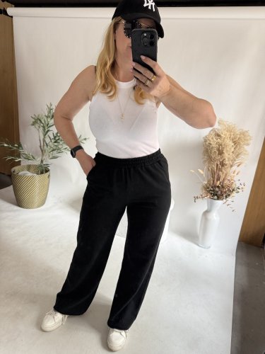 Tepláky Michelle-rovný střih