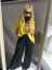 Bluza Liame-UNI SIZE na XS-XL žltá