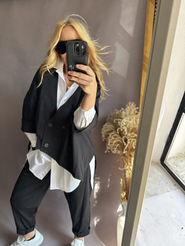 Kabátik ľahký asymetrický SUN