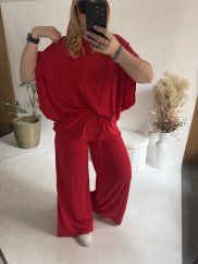 Set Pamy-dlouhé tričko-červený