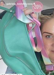 Popruh ku kabelke alebo ku Set Cupholder-rainbow
