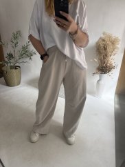 Tepláky Michelle-beige