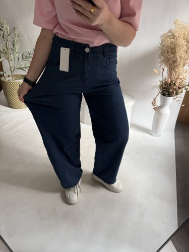 Džínsy Big do XL-dark blue