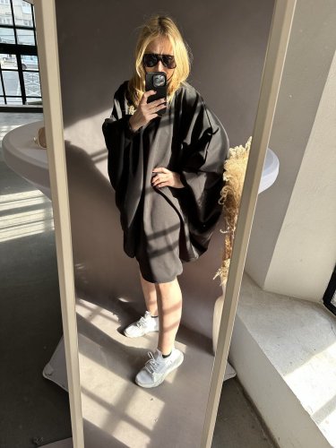 Šaty Kimono-new modell-čierné