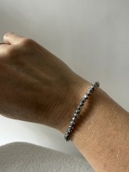 Náramok Bižu-silver