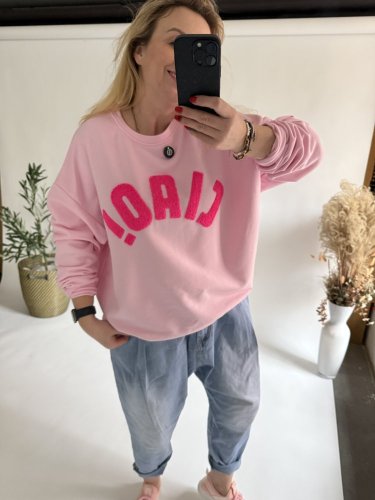 Mikina Ciao-růžová