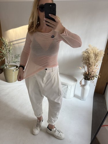 Tričko Cashmere- kašmír -merunková