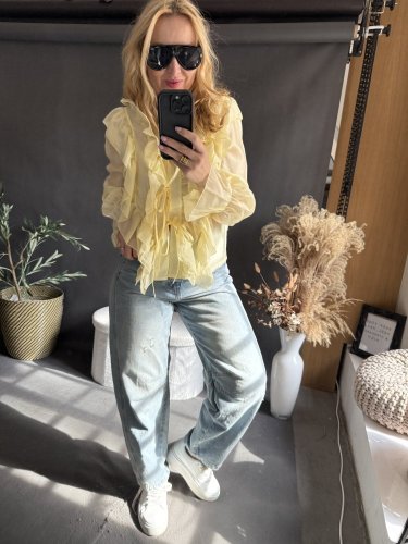 košeľa Leni-žltá