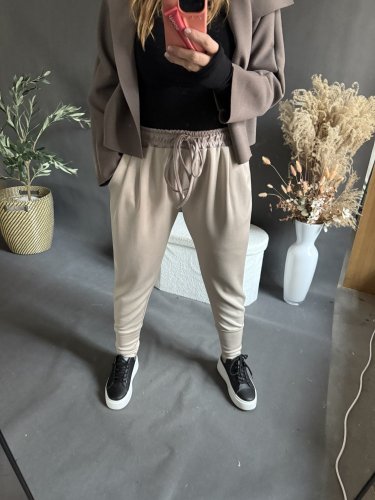 Nohavice Aladin-béžové