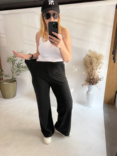 Tepláky Michelle-rovný střih