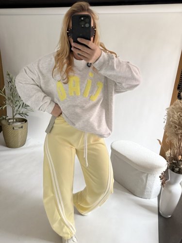 Nohavice Sweeti-yellow