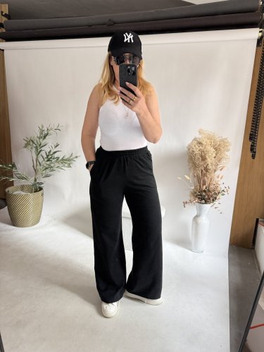 Tepláky Michelle-rovný střih