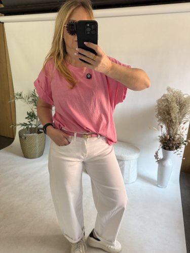 Tričko Moonlight-tmavě růžová