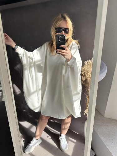 Šaty Kimono-new modell-bílé