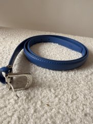 Opasok Donna kožený-modrá