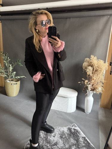 Sako Oversize zateplené černé