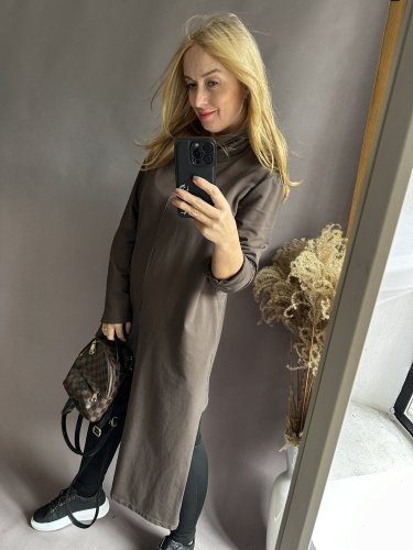 Rolákový přehoz SUN-hnědý