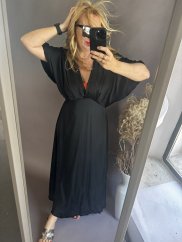 Šaty Paris-čierné