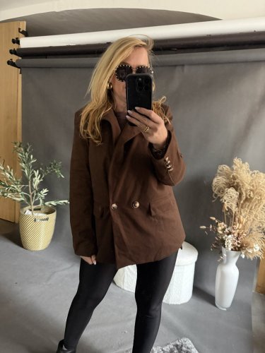 Sako Oversize zateplené hnědé