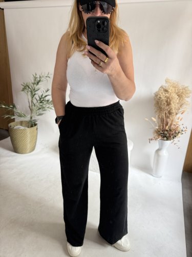 Tepláky Michelle-rovný střih