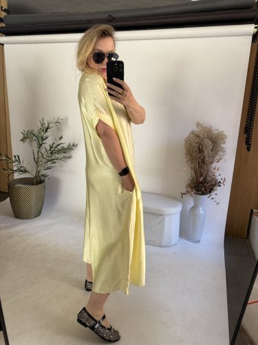 Šaty Liame-žlté