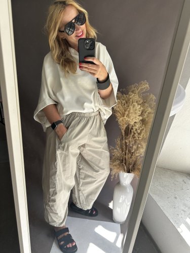 Nohavice Espagnol-béžové