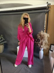 Oversize Oblek Abba-fuchsia