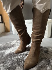 Kozačky Findlay-hnědé