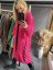 Oversize Cardigan Colours-růžový
