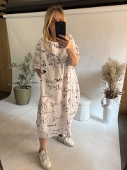 Vzorované šaty Luna