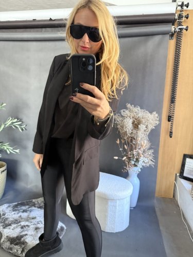 Sako basic na postavu XS-XL-černé